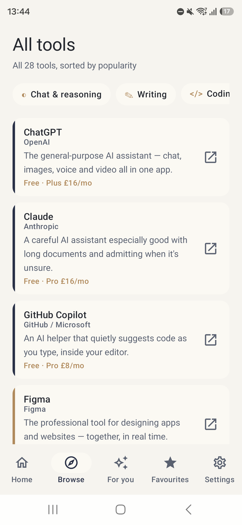 Toolwise — all 28 tools by category